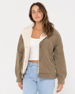 Chaqueta De Pana De Corte Relajado De The Secret>Rusty Best
