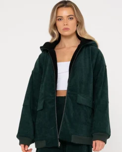 Chaqueta De Pana Reversible Con Cremallera De Gables>Rusty Store