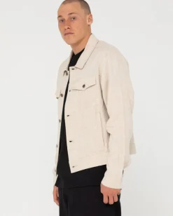 Chaqueta Estilo Camionero De Ramio><noscript><img width=
