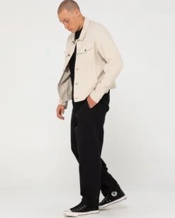Chaqueta Estilo Camionero De Ramio><noscript><img width=