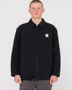 Chaqueta Holgada Con Cremallera Greaser>Rusty New