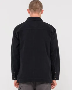 Chaqueta Holgada Con Cremallera Greaser>Rusty New