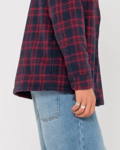 Chaqueta Tejida A Cuadros Con Cremallera Woodchuck><noscript><img width=