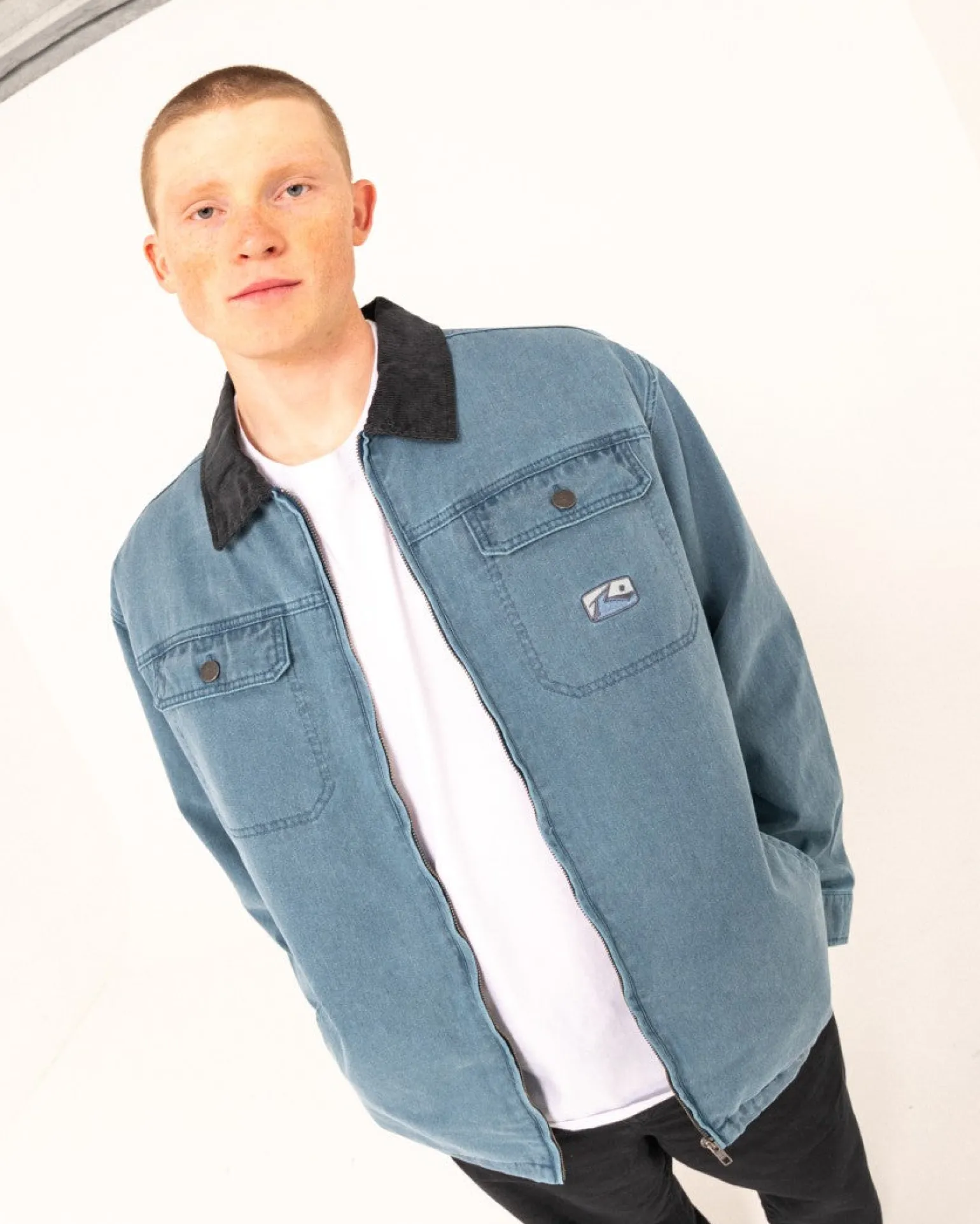 Chaqueta Tipo Peto Con Cremallera>Rusty Shop
