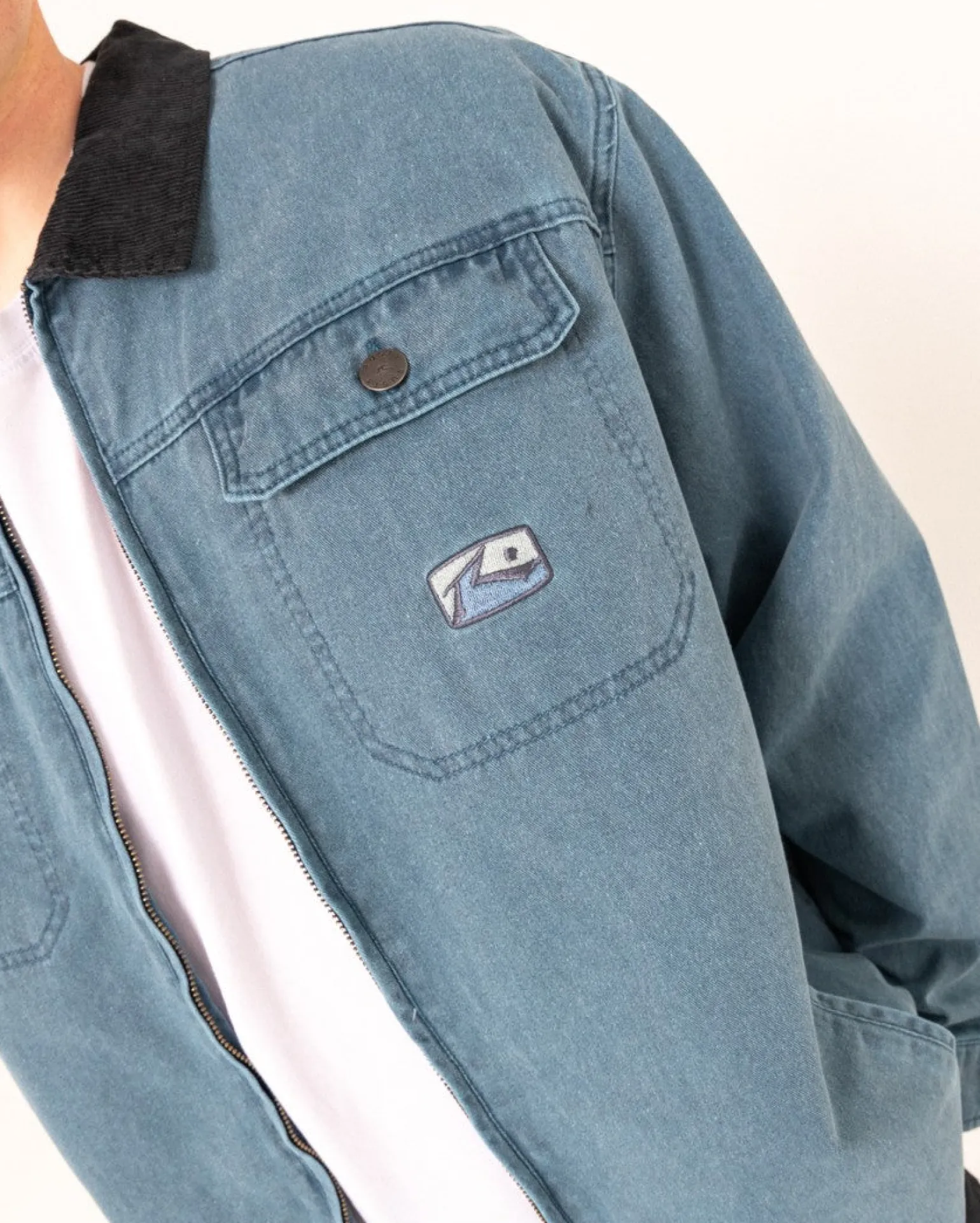 Chaqueta Tipo Peto Con Cremallera>Rusty Shop