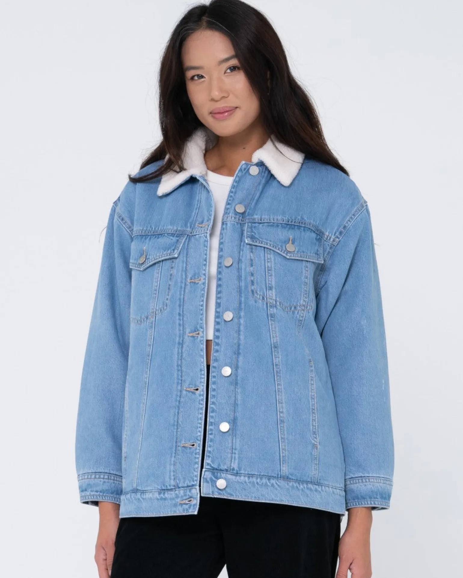 Chaqueta Vaquera Estilo Camionero>Rusty New