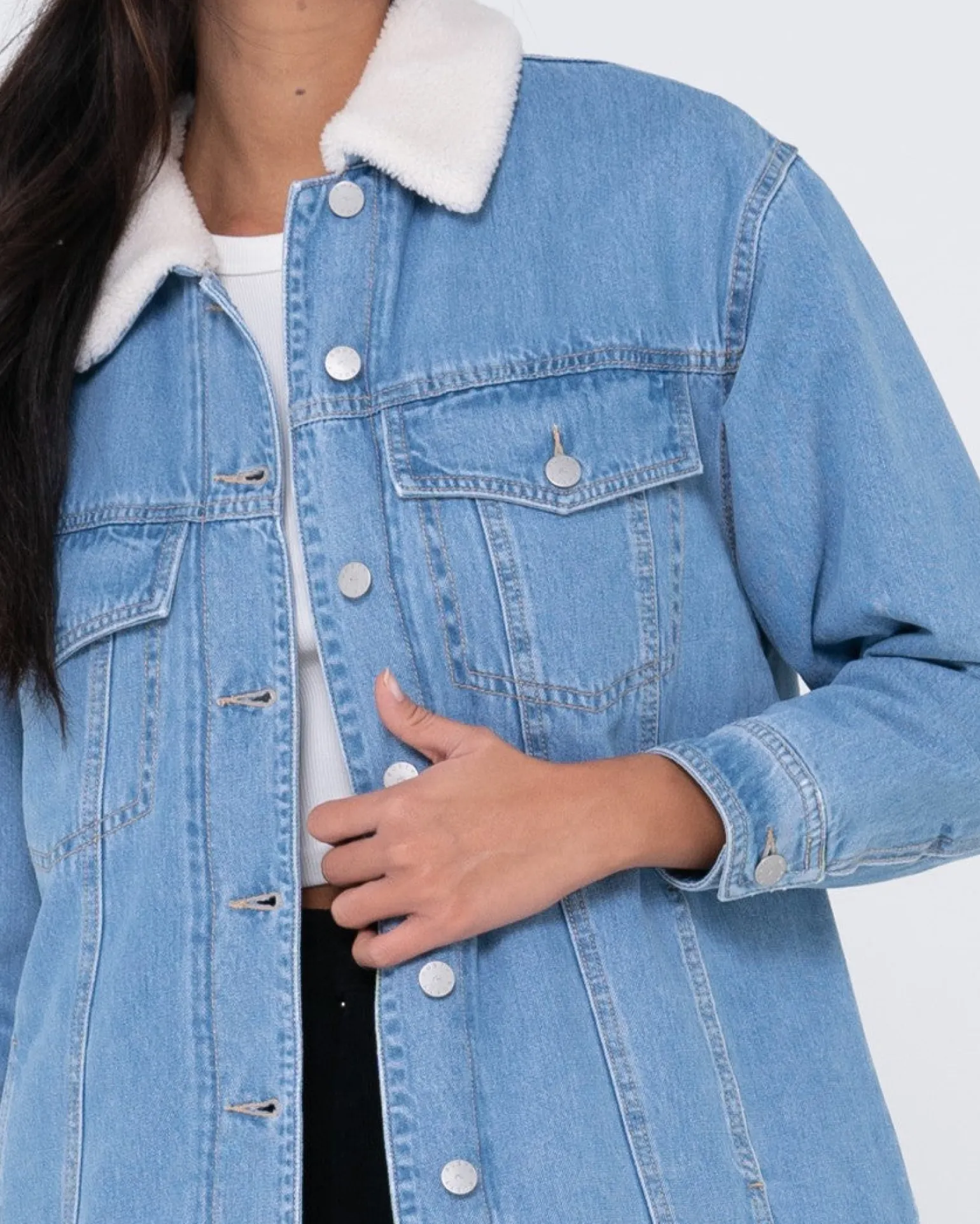 Chaqueta Vaquera Estilo Camionero>Rusty New