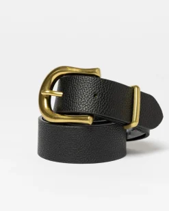 Cinturon Mary De Piel De Talle Alto>Rusty Best