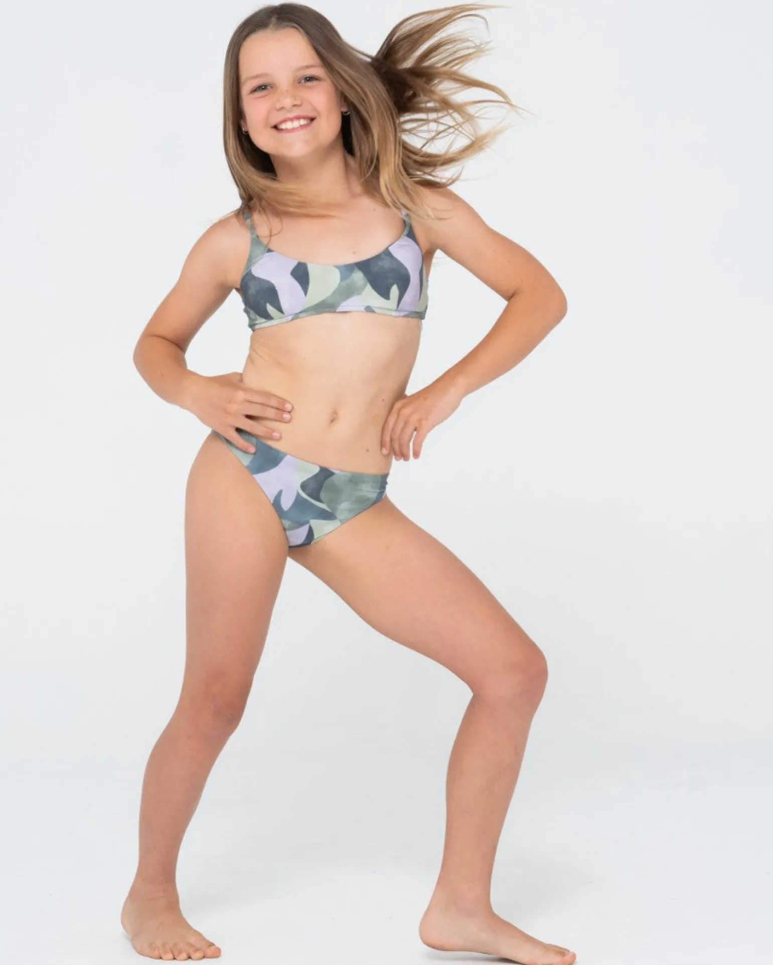 Conjunto De Bikini Santorini Para Ninas>Rusty Store