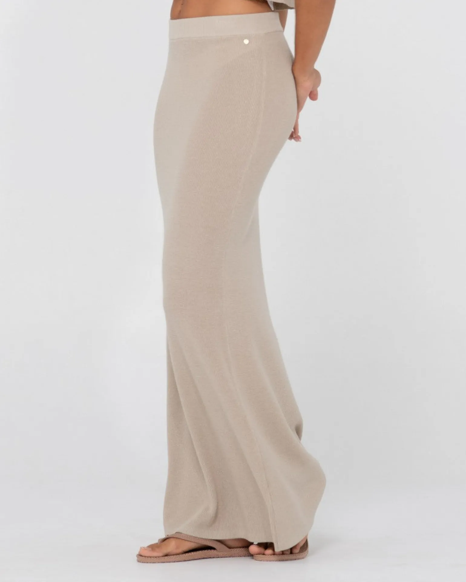 Falda Larga De Punto Ophelia>Rusty Hot