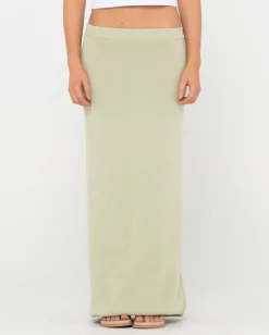 Falda Larga Margot De Talle Alto>Rusty Flash Sale