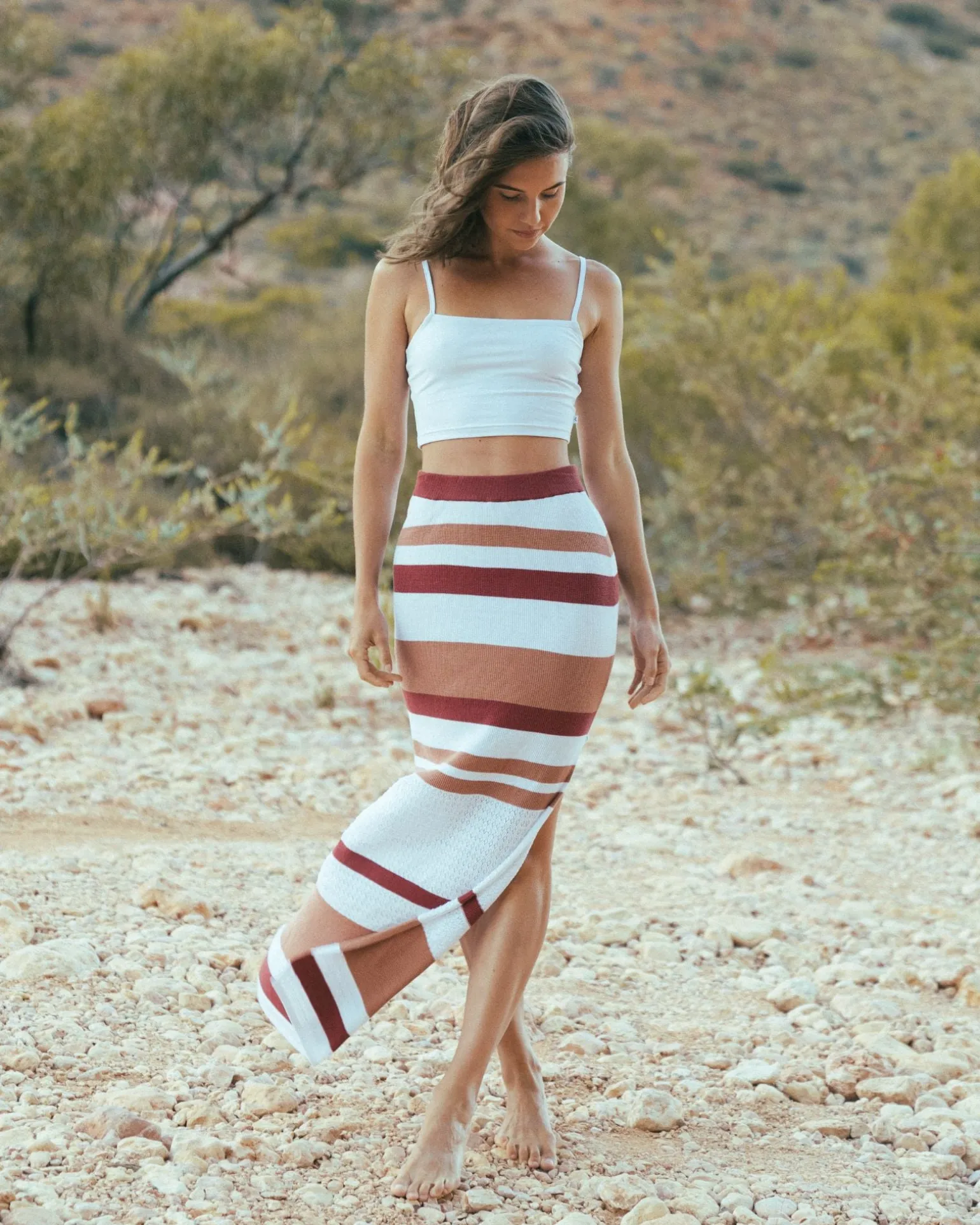 Falda Larga Sandbar>Rusty Best Sale