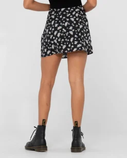Falda Marley De Talle Medio Con Estampado Floral>Rusty New