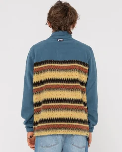 Forro Polar Con Cremallera Completa Y Paneles Shag>Rusty Store