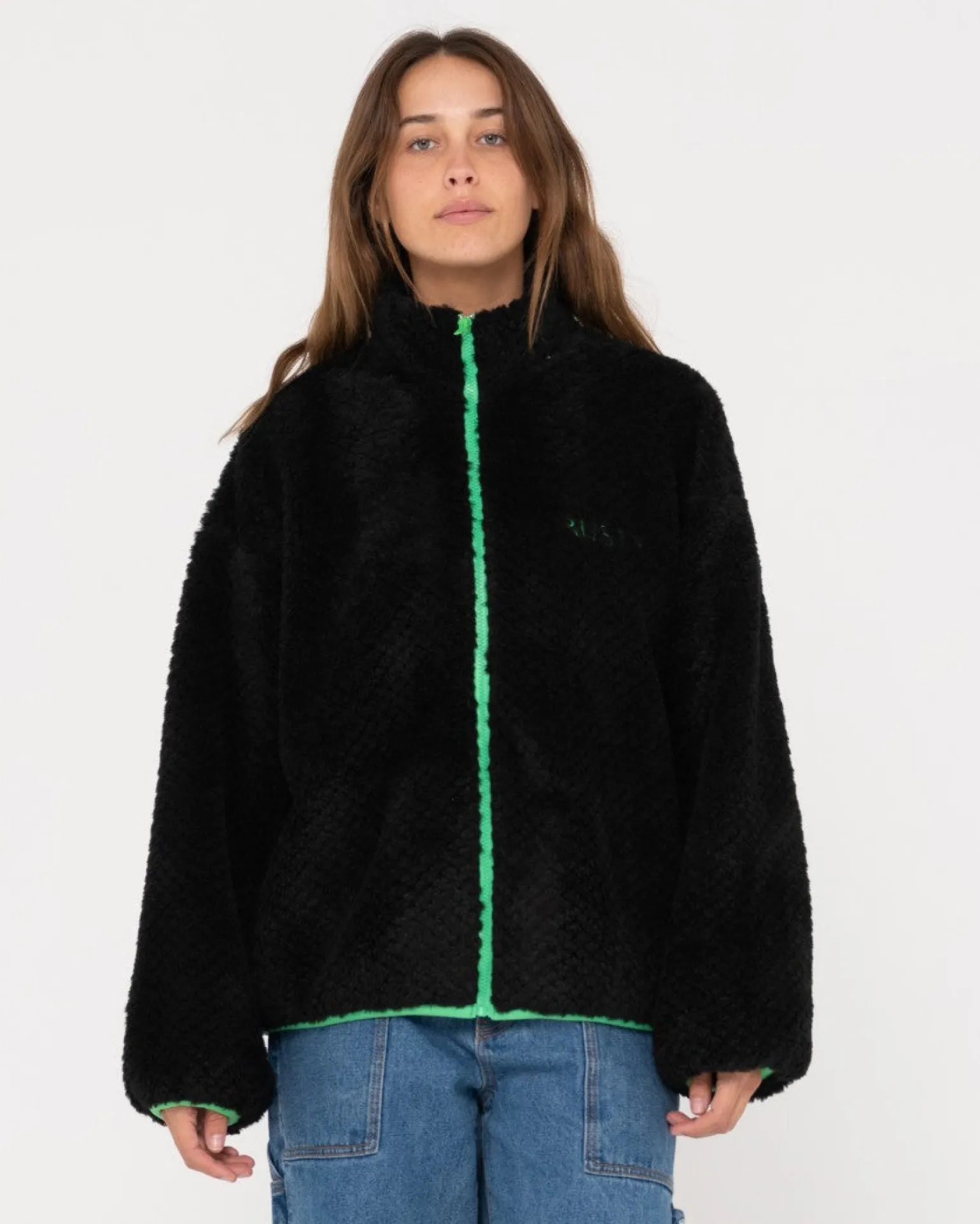 Forro Polar Con Cremallera Ollie Sherpa>Rusty Discount