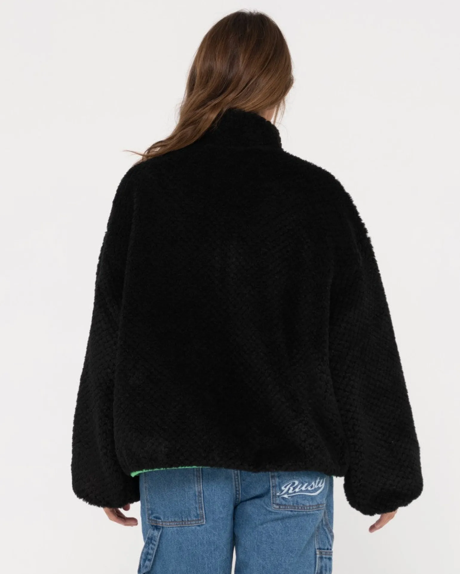 Forro Polar Con Cremallera Ollie Sherpa>Rusty Discount