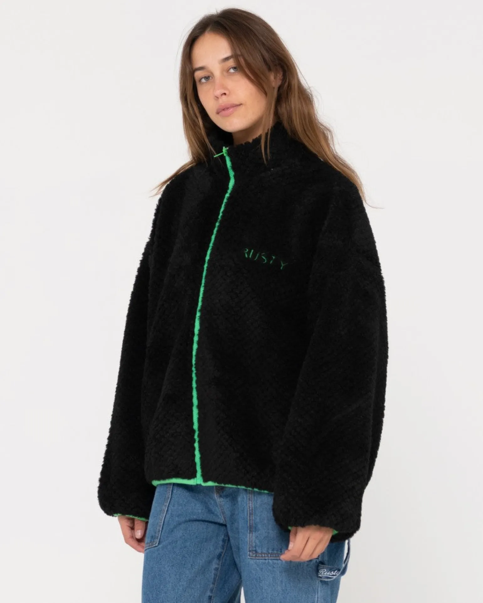 Forro Polar Con Cremallera Ollie Sherpa>Rusty Discount
