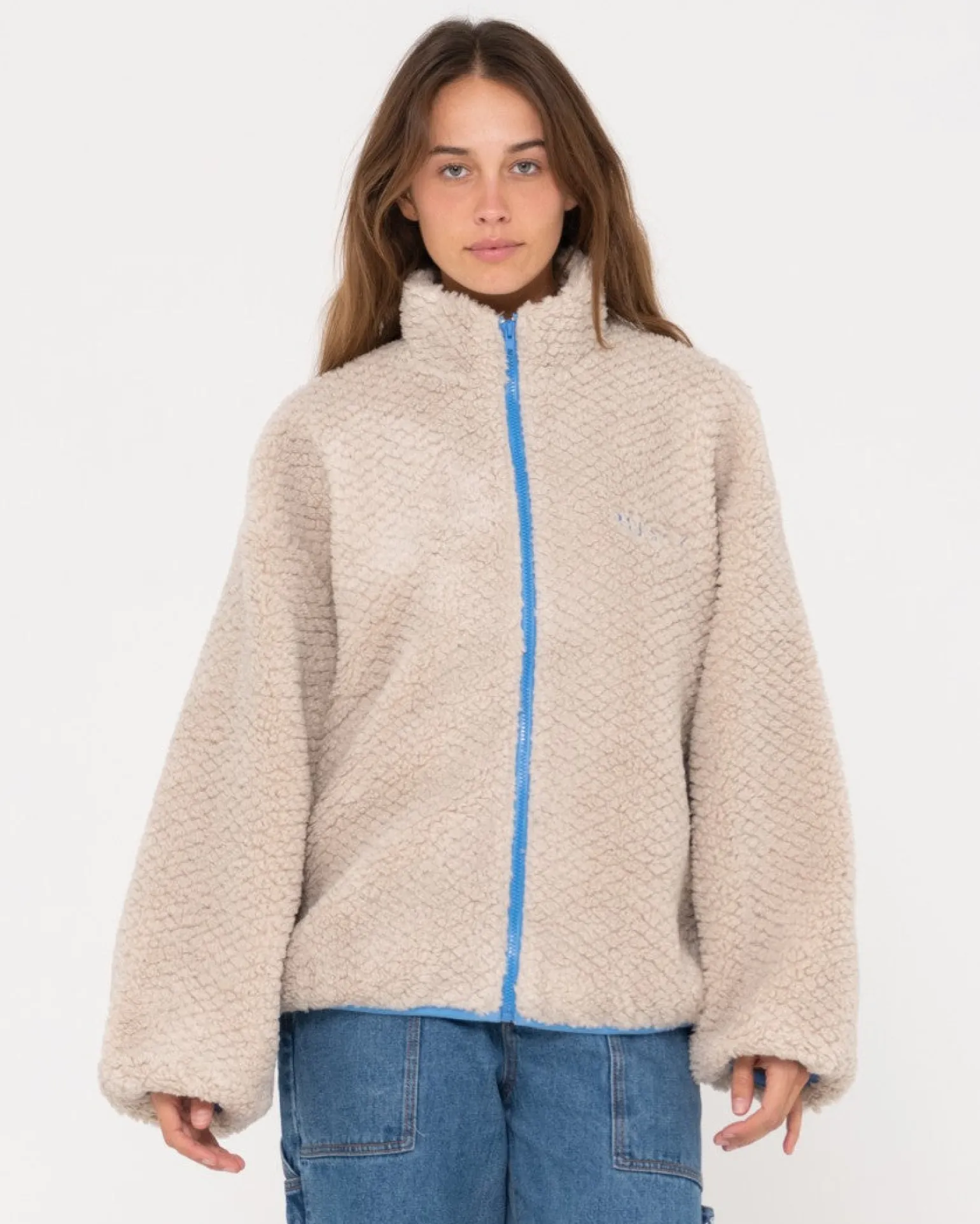 Forro Polar Con Cremallera Ollie Sherpa>Rusty Outlet