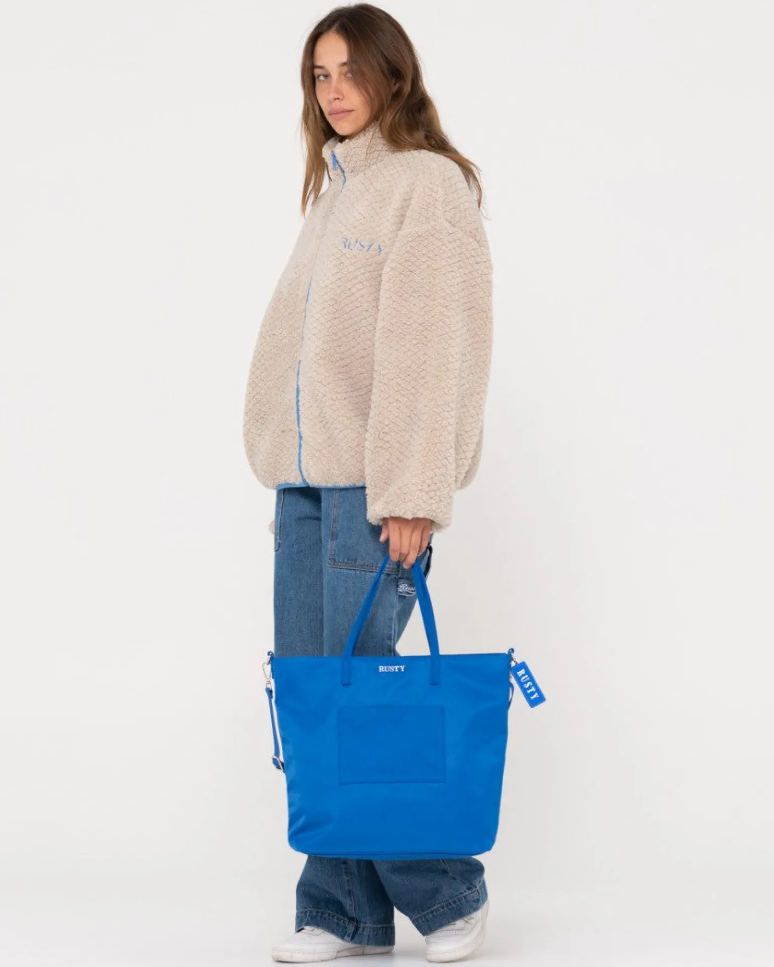 Forro Polar Con Cremallera Ollie Sherpa>Rusty Outlet