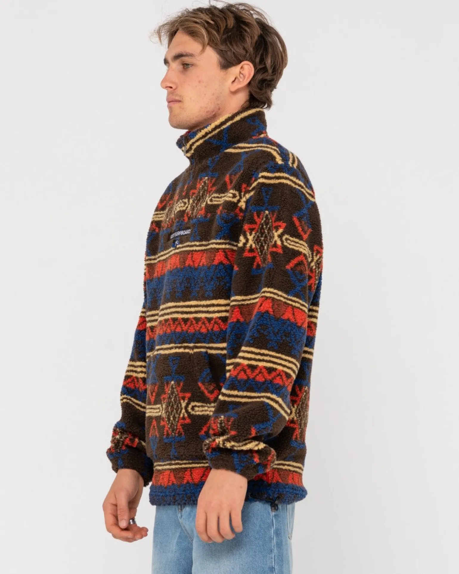 Forro Polar Con Cremallera 1/4 Teka>Rusty Store