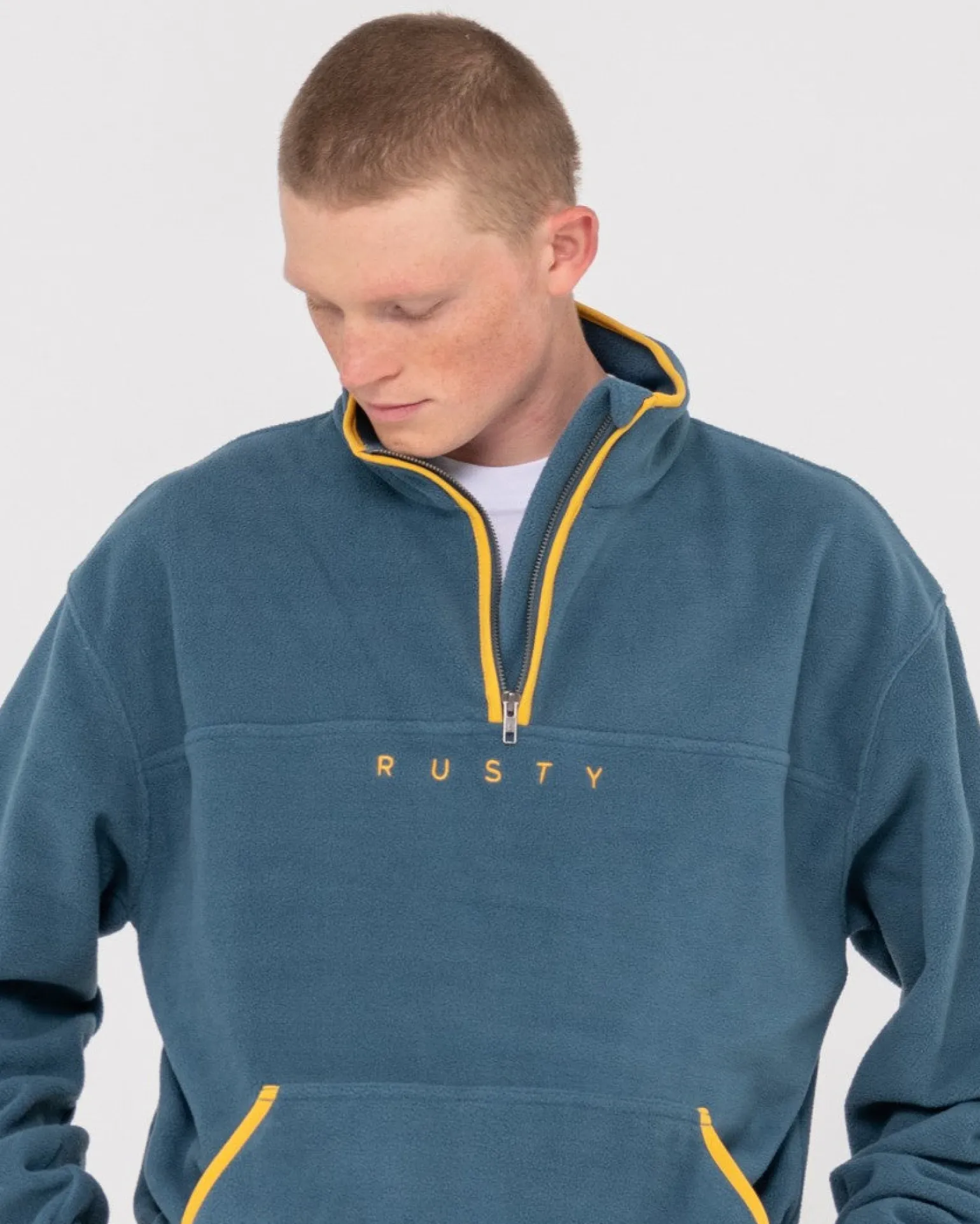 Forro Polar Polarizado Con Cremallera De 1/4>Rusty Online
