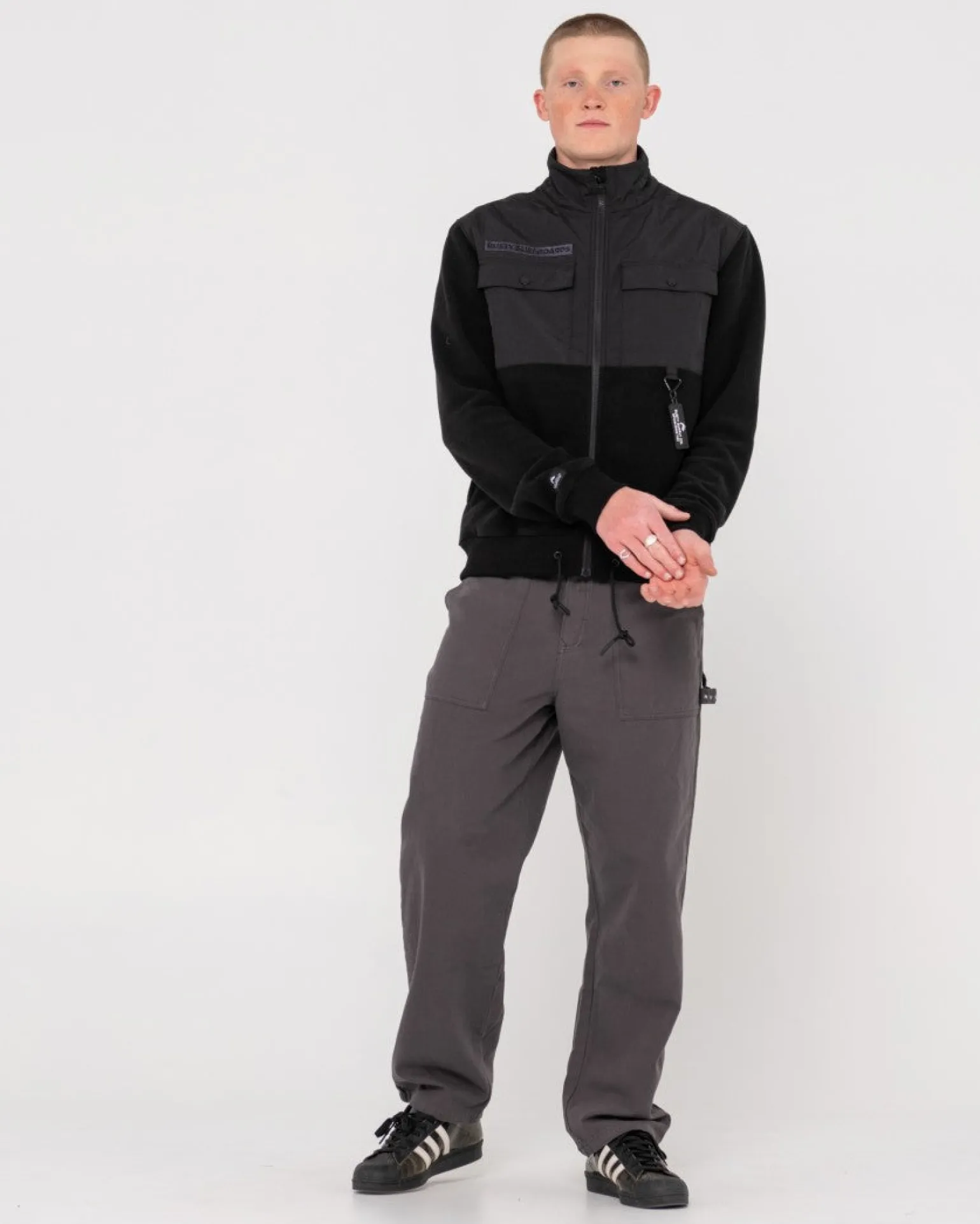 Forro Polar Utilitario Con Cremallera>Rusty Sale
