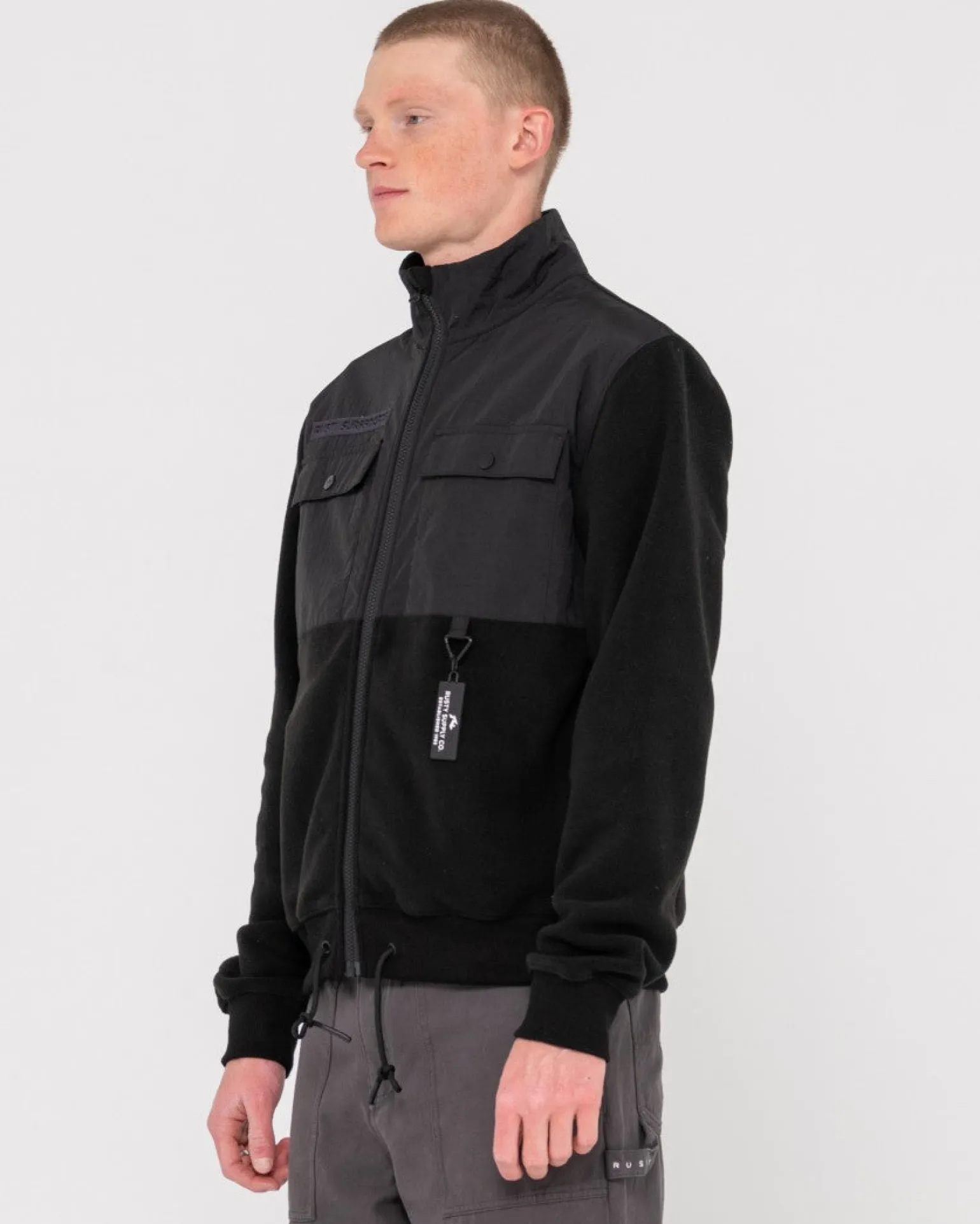 Forro Polar Utilitario Con Cremallera>Rusty Sale
