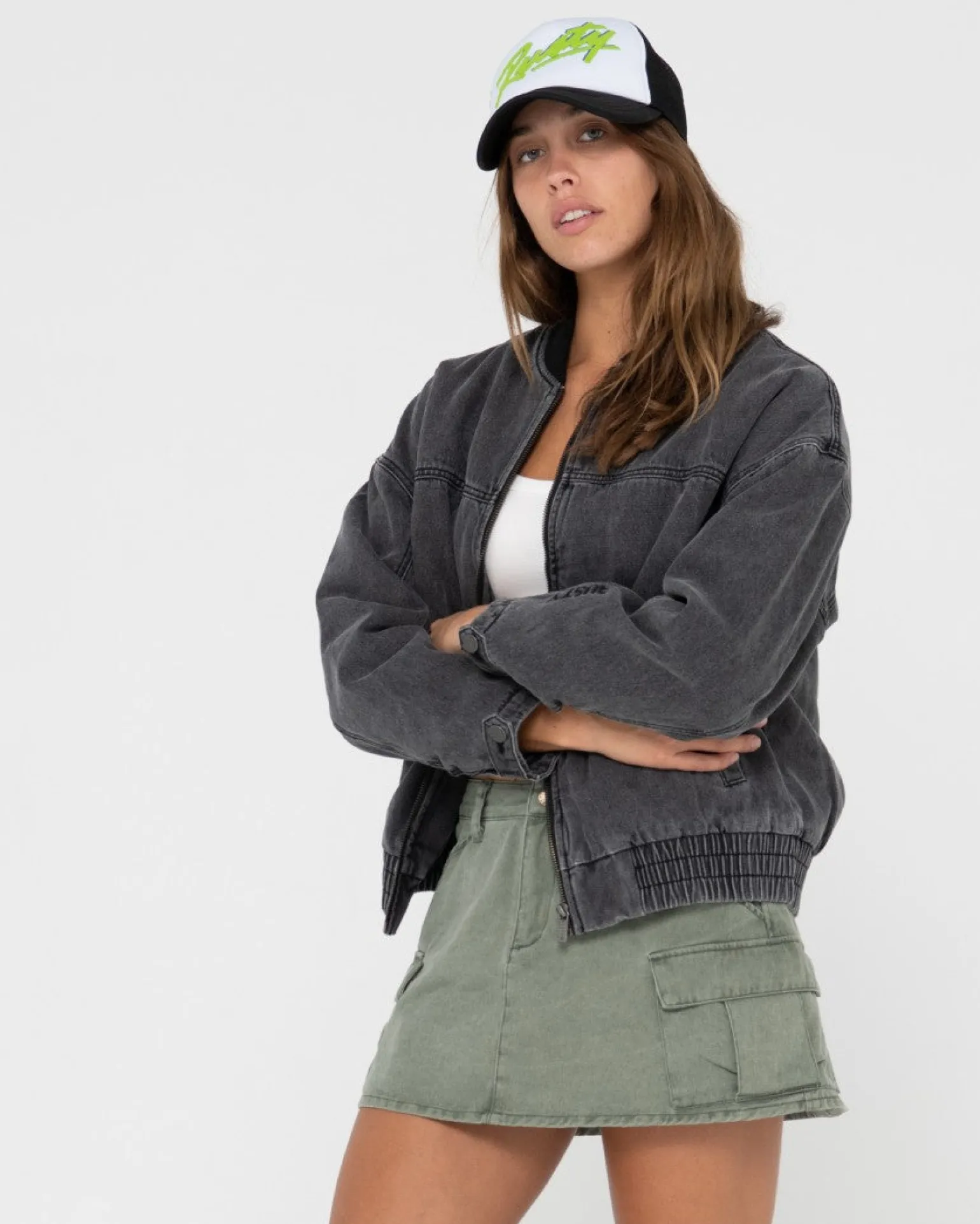 Gorra De Camionero Rowdy>Rusty Fashion