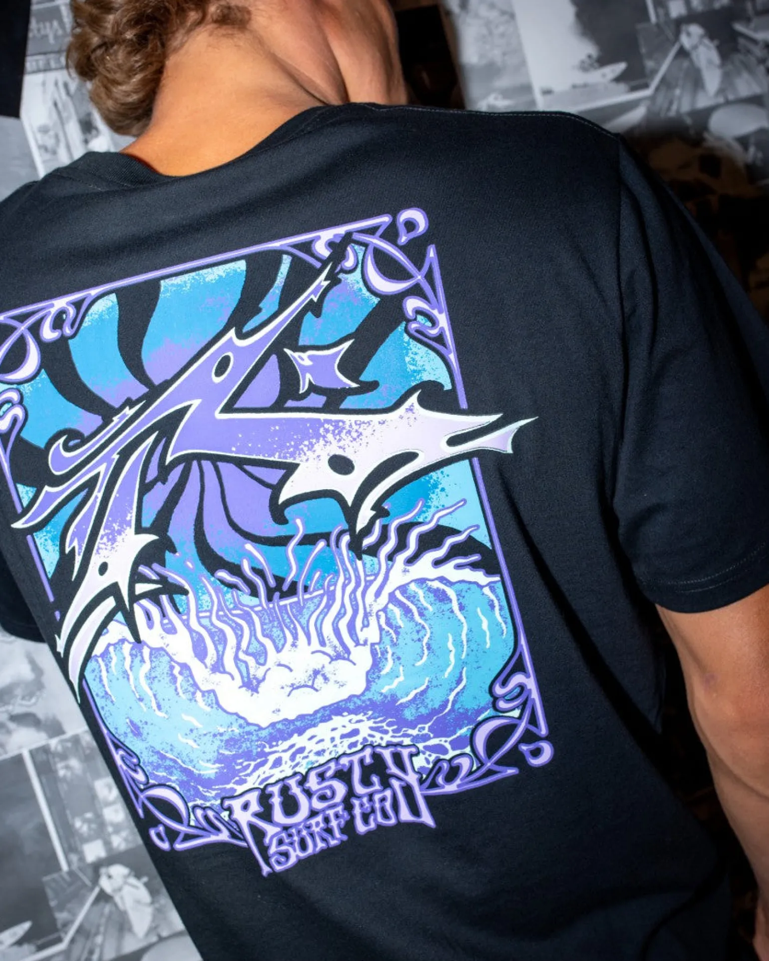 Gr8Ful Camiseta Grafica De Manga Corta H8Ful>Rusty Fashion