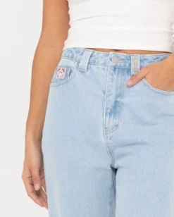 Jean Mom Recto De Talle Alto><noscript><img width=