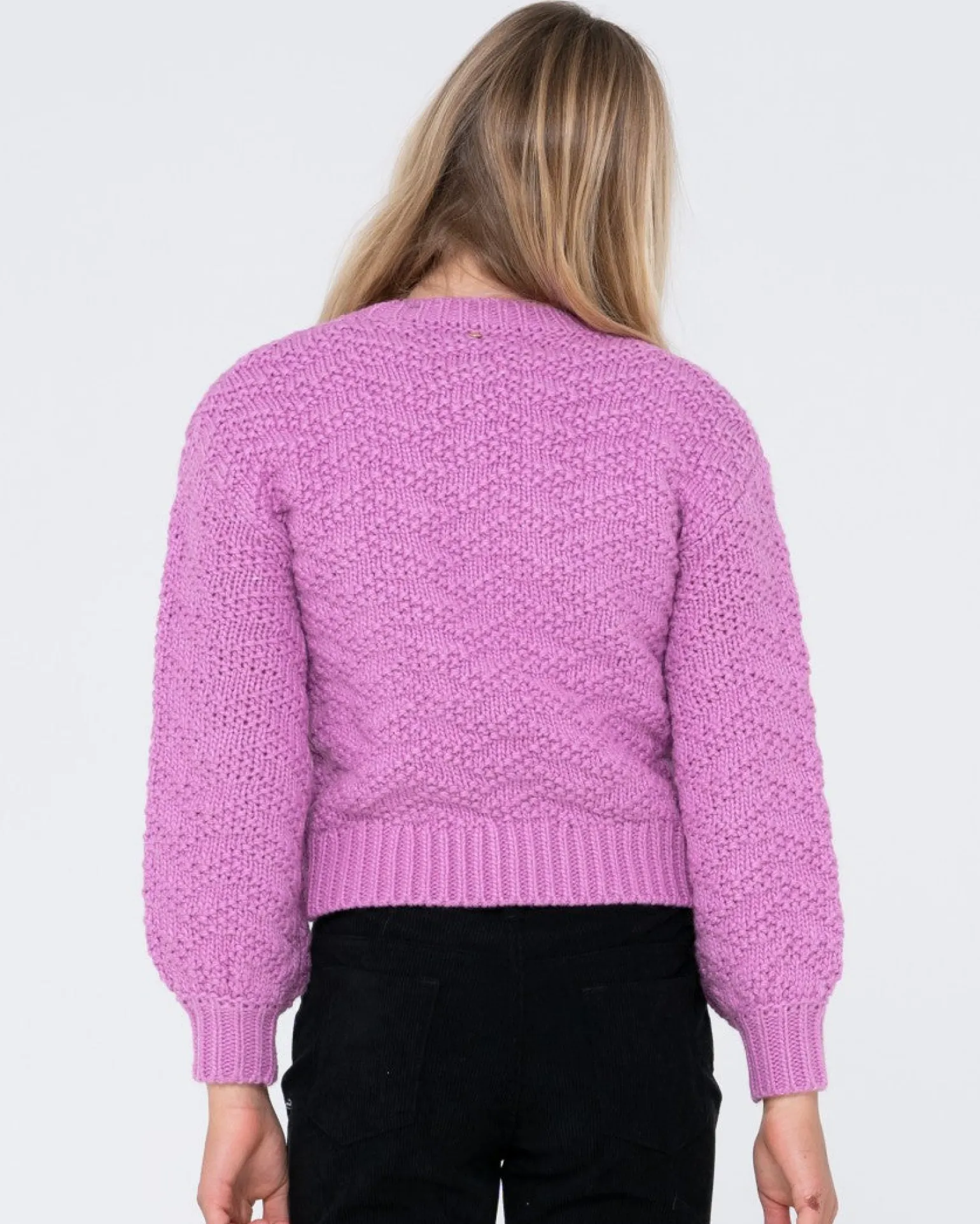 Jersey De Punto Con Cuello Redondo Loulou Para Nina>Rusty Shop