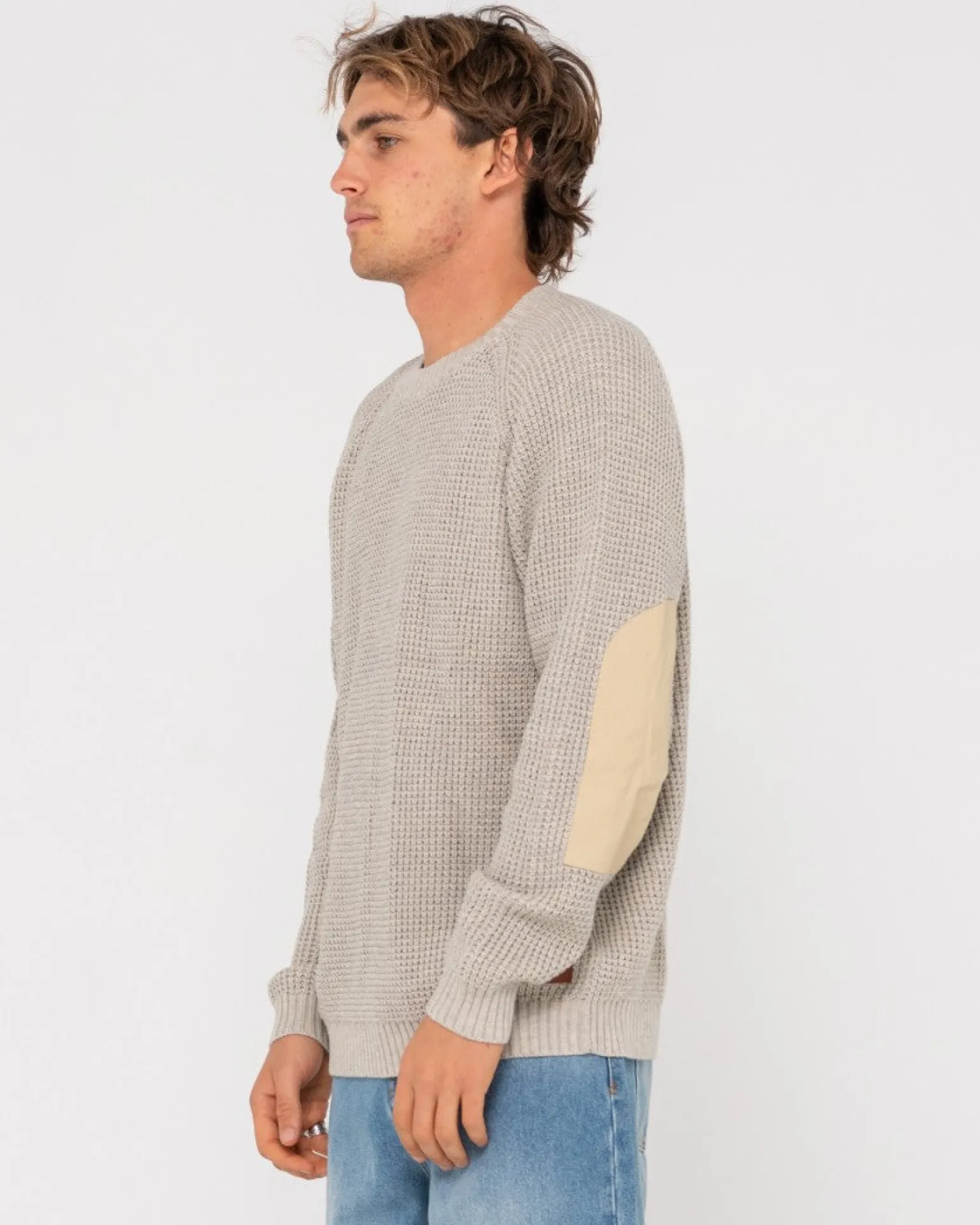 Jersey De Punto Con Cuello Redondo>Rusty Clearance