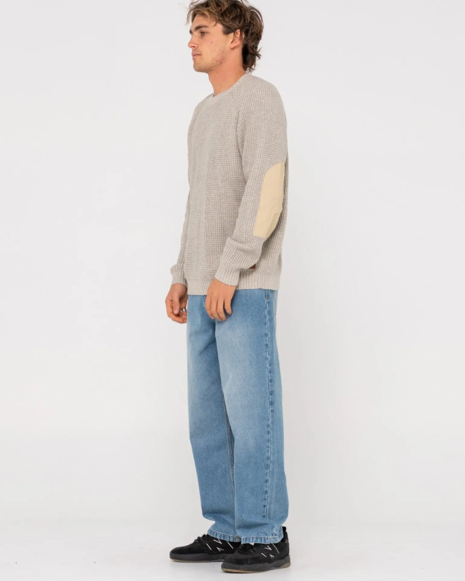 Jersey De Punto Con Cuello Redondo>Rusty Clearance