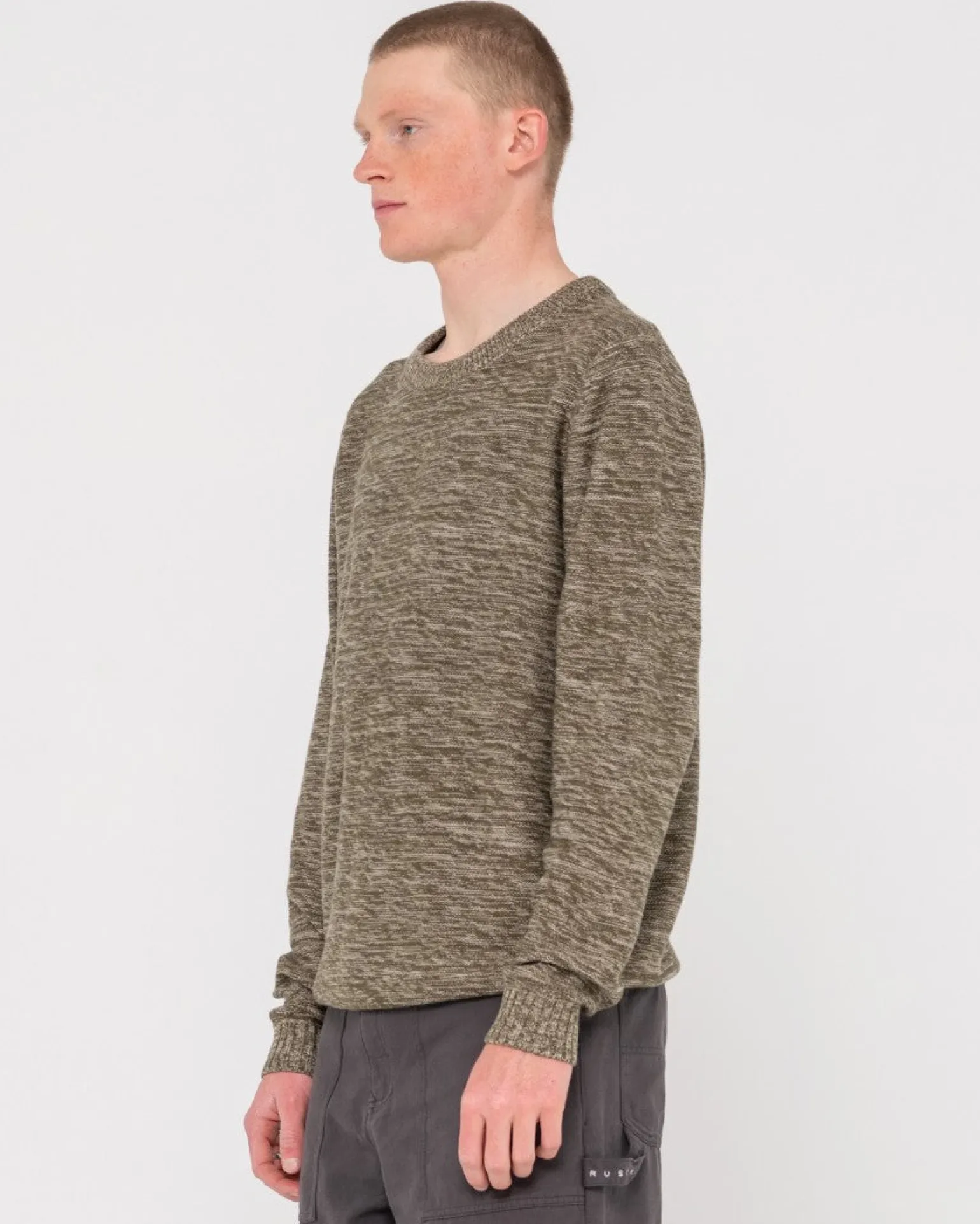 Jersey De Punto Con Cuello Redondo Skyliner>Rusty Clearance