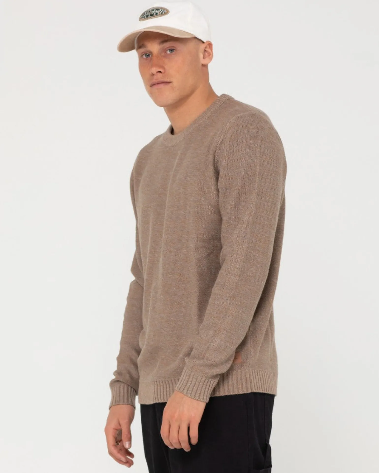 Jersey De Punto Con Cuello Redondo Skyliner>Rusty Best Sale
