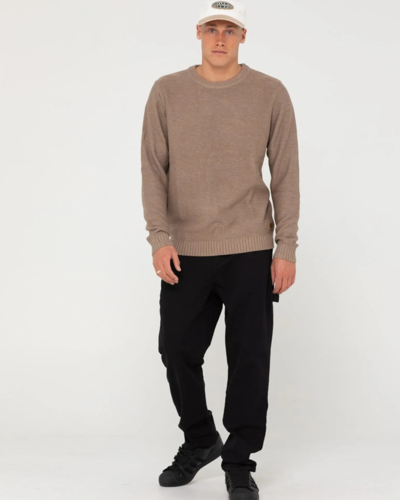 Jersey De Punto Con Cuello Redondo Skyliner>Rusty Best Sale