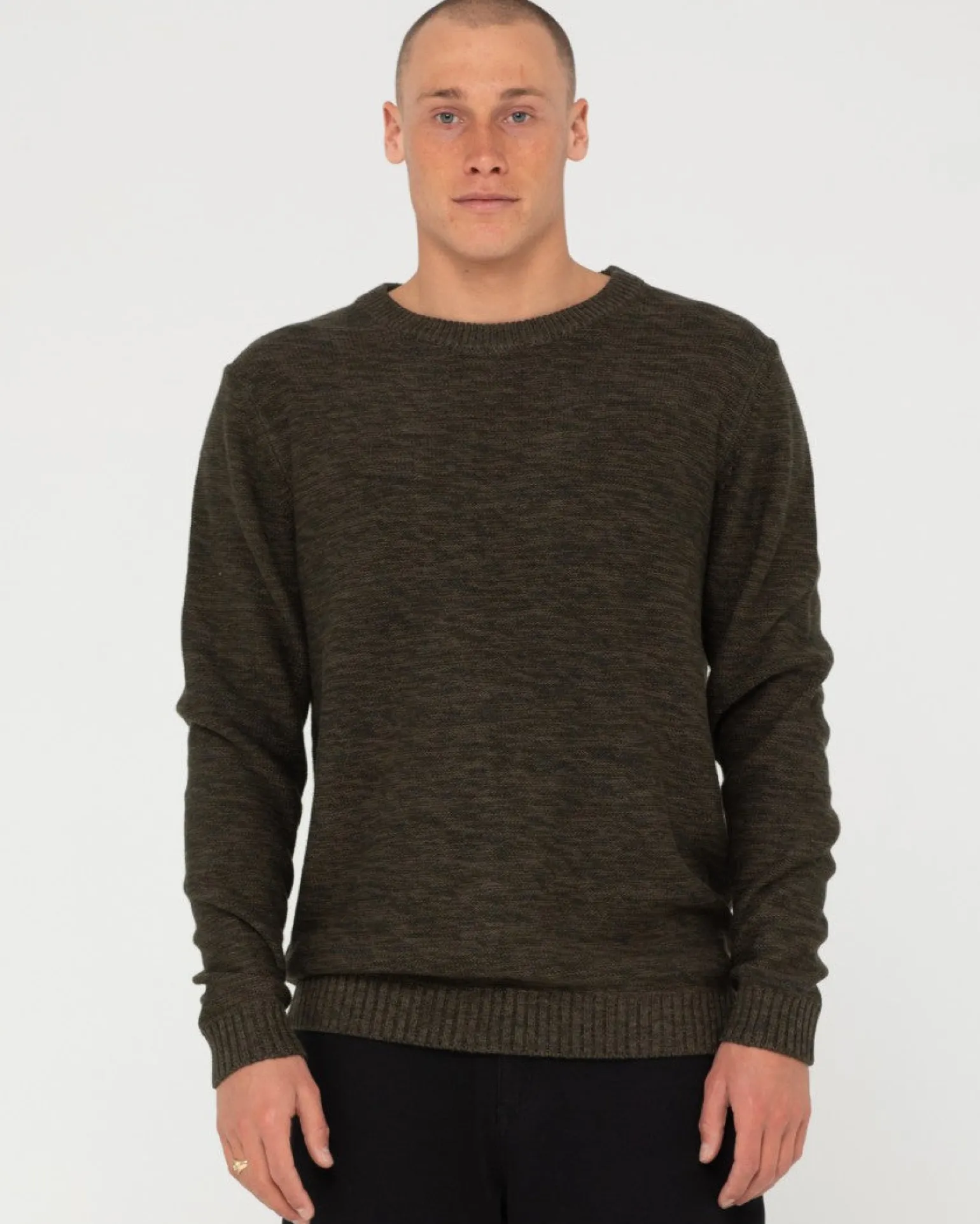 Jersey De Punto Con Cuello Redondo Skyliner>Rusty Shop