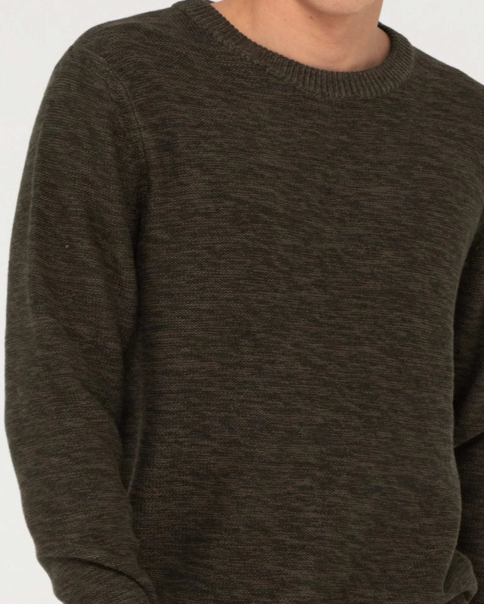 Jersey De Punto Con Cuello Redondo Skyliner>Rusty Shop
