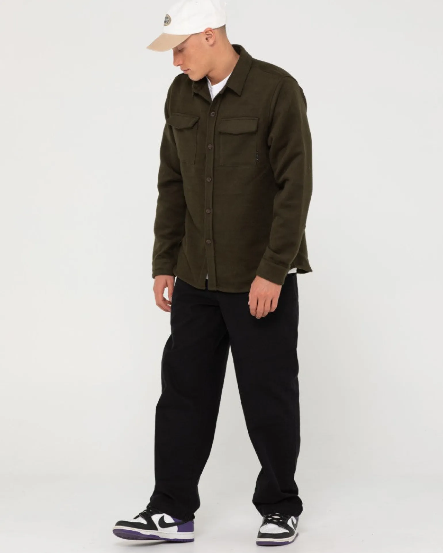 Melton Camisa De Manga Larga Workwear>Rusty Discount