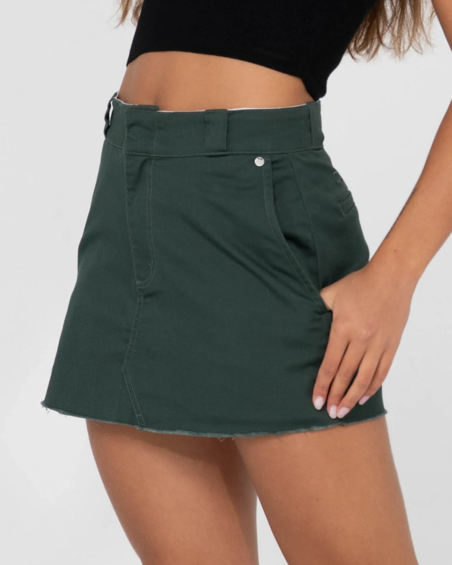 Minifalda Bobbi De Talle Medio>Rusty Best Sale