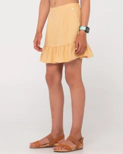 Minifalda De Agua Dulce Para Ninas><noscript><img width=