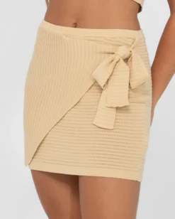 Minifalda Pareo De Punto Acanalado Harri><noscript><img width=