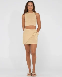 Minifalda Pareo De Punto Acanalado Harri><noscript><img width=