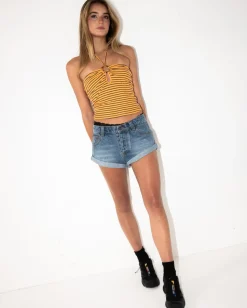 Minishort Vaquero De Talle Bajo Pheonix><noscript><img width=