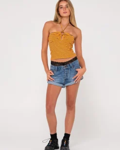 Minishort Vaquero De Talle Bajo Pheonix><noscript><img width=
