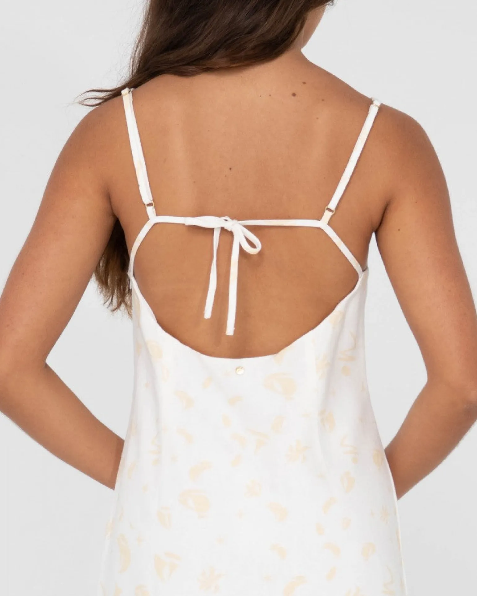 Minivestido Cassidy Estampado Con Espalda Abierta>Rusty Cheap