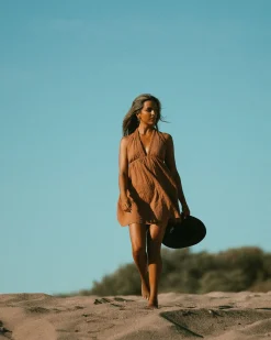 Minivestido De Playa Sundowner><noscript><img width=