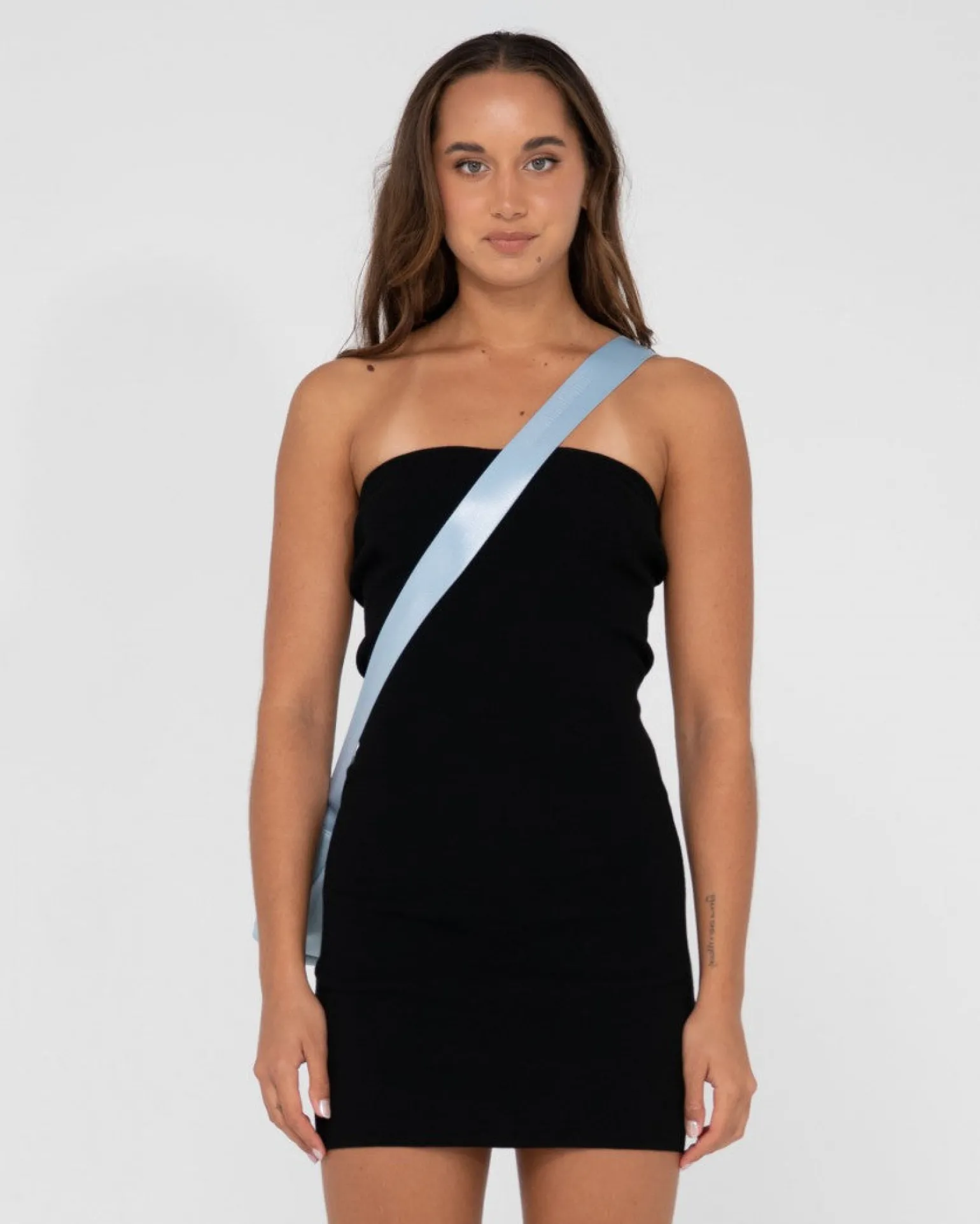 Minivestido De Punto Sin Tirantes Amelia>Rusty Discount