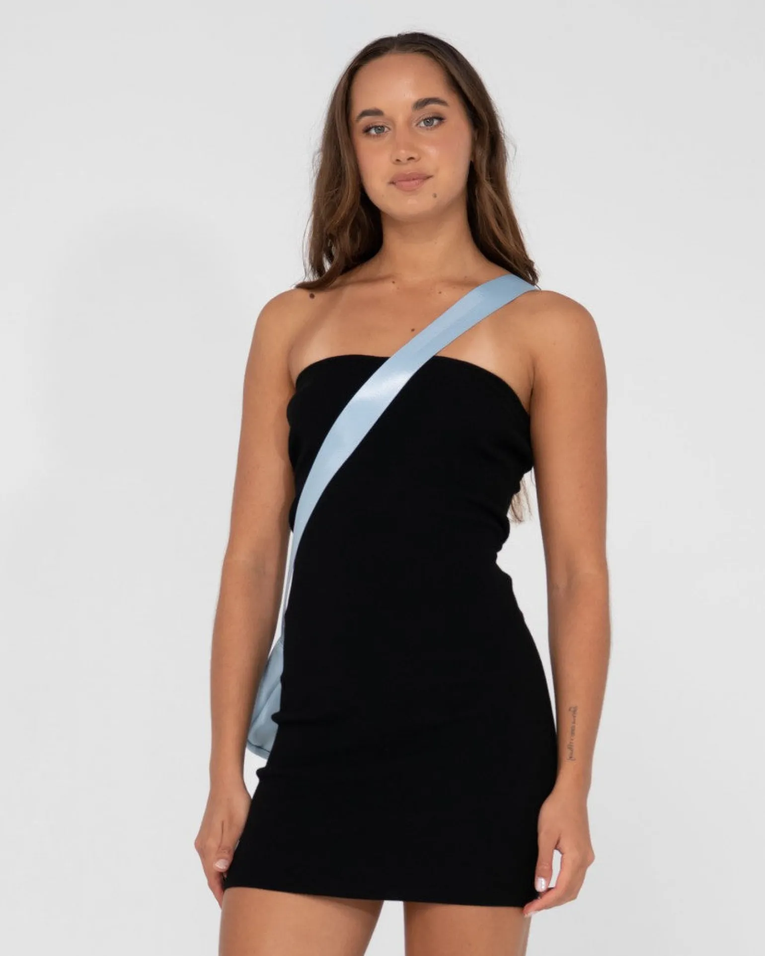 Minivestido De Punto Sin Tirantes Amelia>Rusty Discount