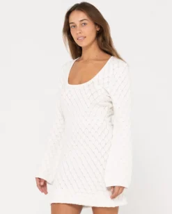 Minivestido Leo De Punto De Manga Larga><noscript><img width=